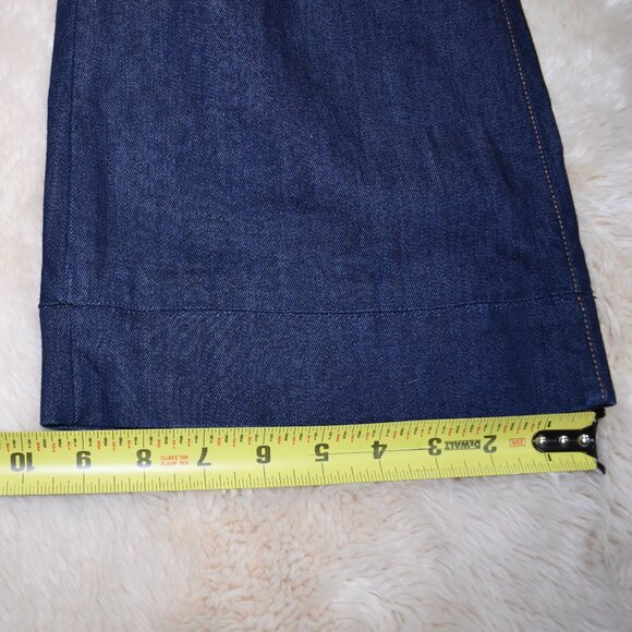 J Brand Mama J Maternity Jeans 26 Dark Blue Flare Bootcut Stretch Waist - Picture 11 of 13